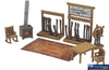 MET PO580 Metcalfe (Laser Cut Kit) Signal Box Interior OO Scale Structures
