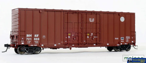 MOL-6100302 Moloco BNSF Bx-154 ACF 50’ Boxcar ’Hi-Cube External Post Non-Waffle 8 + 8 Plug-Doors YPDX #721869 *Repaint