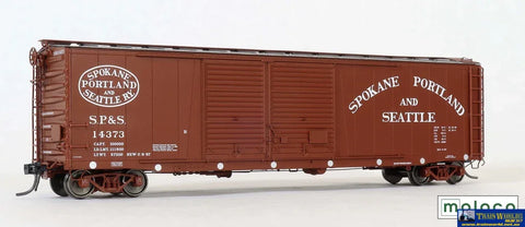 MOL-7052001 Moloco St. Cloud built 50’ XM 15-0 Double-slider offset Delivery SP&S scheme 1957 #14008 HO-Scale - Rolling
