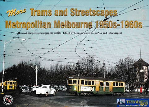 More Trams and Streetscapes Metropolitan Melbourne 1950’s-19620’s -Used-(UBVB-0561S) Reference