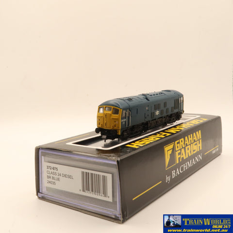 NSC-0041 Used Goods Graham Farish Class 24 BR Blue DCC Non Sound N Scale Locomotive