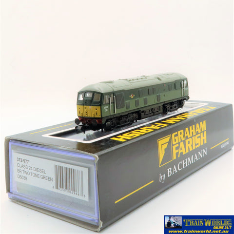 NSC-0042 Used Goods Graham Farish Class 24 BR Two Tone Green DCC Non Sound N Scale Locomotive