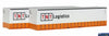 OTM-40CS43 On Track Models TNT Logistics 40’ Curtain Sided Containers (Twin-Pack) HO Scale - ContainerAndLoad