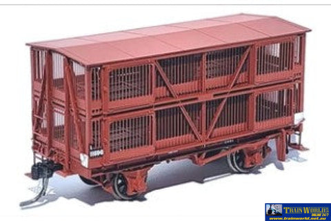OTM-LSV05 On Track Models VR L-Type Sheep 4-Wheel Wagon 1970’s *Gable Roof* ’Wagon Red’ #L555; L621; L666; L863; L932 &