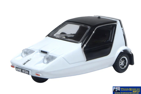 OXF-76BUG002 Oxford Diecast Bond Bug White OO-Scale Vehicle