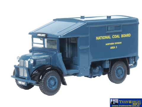 OXF 76K2003 Oxford Diecast National Coal Board Austin K2 Ambulance OO Scale Vehicle