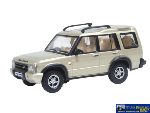 OXF-76LRD2002 Oxford Diecast Land Rover Discovery 2 White Gold OO-Scale Vehicle