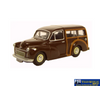 OXF-76MMT003 Oxford Diecast Morris Minor Traveller 1967 Maroon OO-Scale Vehicle
