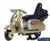 OXF-76C004 Oxford Diecast Scooter Gold OO-Scale Vehicle