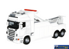 OXF-76SCA03REC Oxford Diecast Scania Topline Recovery Truck White OO-Scale Vehicle
