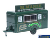 OXF-76TR018 Oxford Diecast Mobile Trailer M.Manze Jellied Eels OO-Scale Vehicle