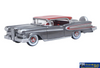 OXF 87ED58008 Oxford Diecast Silver Gray Ember Red Edsel Citation 1958 HO Scale (1:87) Vehicle