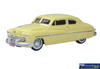 OXF-87ME49011 Oxford Diecast 1949 Mercury 8 Coupe Calabash Yellow HO-Scale Vehicle
