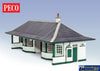 PLK-203 Peco-Lineside (Kit) WHL Station Building (Footprint 226mm x 93 including canopy) OO-Scale Structures