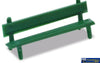 Plk-25 Peco-Lineside Platform-Seats Green (12-Pack) Oo-Scale Structures