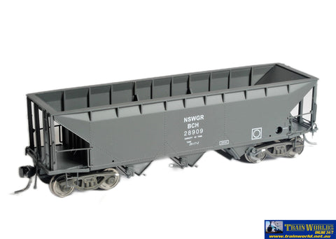 Plm-Pc100C Powerline Bch Bogie Coal Hopper #28909 Nswgr Dark-Grey Ho Scale Rolling Stock