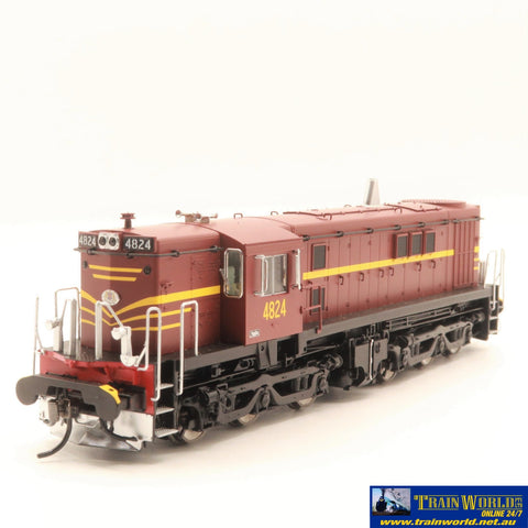 PLM-PR481124 Powerline 48-Class Mark-1 #4824 ’NSWGR Indian-Red’ HO-Scale DCC-Ready/Sound-Ready - Locomotive