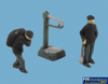 PMS 5029 Model Scene Coalman and Scales OO Scale Figure