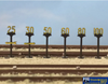 PMS 5050 Model Scene Speed Restriction Signs BR OO Scale Part