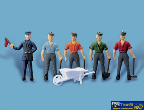 PMS 5077 Model Scene Track Maintenance Party OO Scale Figure