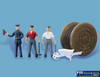 PMS 5078 Model Scene Cable Laying Party OO Scale Figure