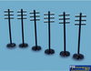 PMS 5080 Model Scene Telegraph Poles OO Scale Part