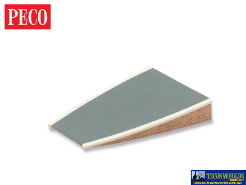 PST 296 Peco Setrack Platform Ramp Brick OO Scale Structures