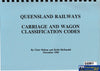 Queensland Railways Carriage and Wagon Classification Codes -Used- (UB-08779) - Reference