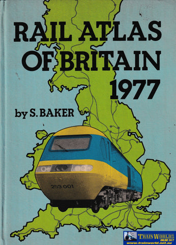 Rail Atlas of Britain 1977 -Used- (UB1C-1450H) Reference