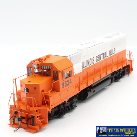 RAP-038560 Rapido HO EMD GP38 (DCC/Sound): Illinois Central Gulf - Orange & White: #9534 - Locomotive