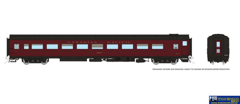 RAP-100382 Rapido Lightweight Coach CP Royal Canadian Pacific #101 ’Dominion’ HO-Scale Rolling Stock