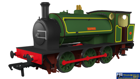 RAP-903013 Rapido UK Hunslet 16’’ 0-6-0ST ’Beatrice’ *As Preserved* Lined-Green OO-Scale DCC-Ready Locomotive