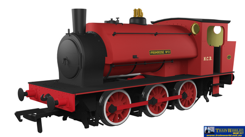 RAP-903517 Rapido UK Hunslet 16’’ 0-6-0ST ’Primrose’ No.2 *Late Condition* NCB Red Red-Lining OO-Scale DCC/Sound-Fitted