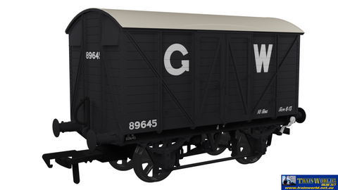 Rap - 944002 Rapido Uk Gwr Dia - V14 10 - Ton (Fitted) ’Mink’ Van #89645 Grey With Large -