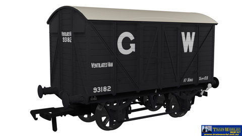 Rap - 944014 Rapido Uk Gwr Dia - V16 10 - Ton (Unfitted) ’Mink’ Van #93182 Grey With Large -