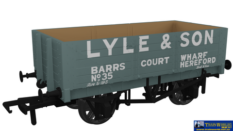 Rap-967010 Rapido Uk Po Rch 1907 5-Plank Open-Wagon No.35 ’Lyle & Son’ Eras-2/3/4 Oo-Scale