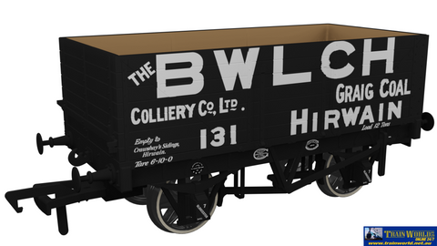 Rap-967213 Rapido Uk Po Rch 1907 7-Plank Open-Wagon No.131 ’The Bwlch Colliery Co. Ltd’
