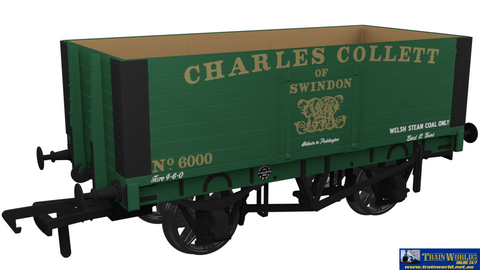RAP-967428 Rapido UK PO RCH 1907 7-Plank Open-Wagon ’Collett’ No.6000 Era-2 OO-Scale Rolling Stock