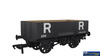 RAP-971016 Rapido UK RR Dia-O18 5-Plank Open-Wagon (Unfitted) Rhymney Railway #No.295 Grey Era-3 OO-Scale Rolling Stock