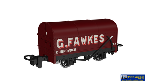 RAP-990206 Rapido UK Gunpowder Van – G. Fawkes Gunpowder No.5 009-Scale - Rolling Stock
