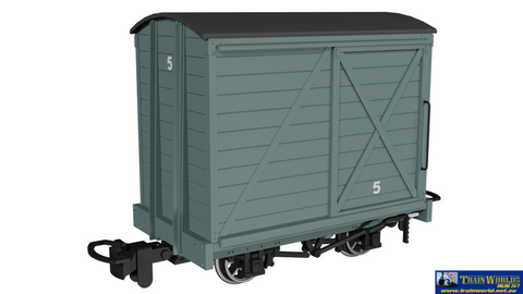 RAP-990303 Rapido UK Covered Van – Plain Grey No.5 009-Scale - Rolling Stock