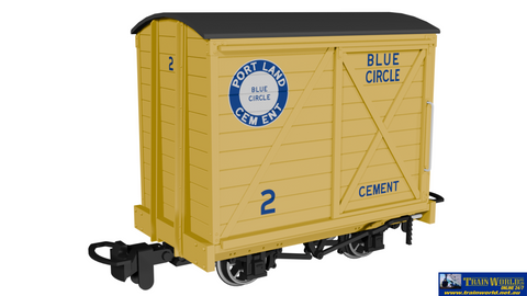 RAP-990305 Rapido UK Covered Van – Blue Circle No.2 009-Scale - Rolling Stock