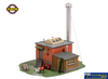 Rat-508 Ratio (Kit) Pump-House/boiler-House Footprint: 110Mm X 90Mm Oo-Scale Structures