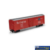 RND-15094 Athearn Roundhouse HO 50’ PS-1 Single Sliding Door Box CB&Q #22850 Rolling Stock