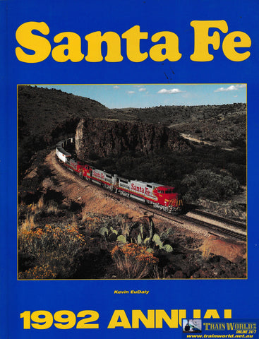 Santa Fe - 1992 Annual -Used- (UB3B-1196S) Reference