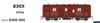 Sds - 8300005 Sds Models Sar 8300 Brake Van Ho Scale Rolling Stock