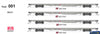 SDS-BZEY201 SDS Models Container Wagons QRN (4) HO scale Rolling Stock