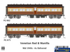 SDS-FG009 SDS Models FG 662 & FG 675 Venetian Red & Manilla as delivered HO Scale Rolling Stock