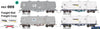 SDS-PRY009 SDS Models Cement Wagons Freight Corp 96 to 04 (4) HO scale Rolling Stock