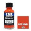 Sms-Pl29 The Scale Modellers Supply Premium Acrylic-Lacquer Paint Signal Red 30Ml Glueandpaint